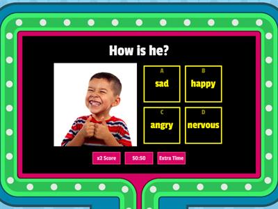 ESL L1/ L2 : Feelings and Emotions