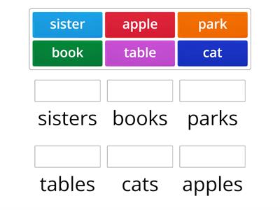 Plural nouns