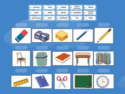 classroom objects match up