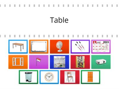 Things in the Classroom