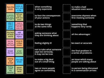 Idiom Matching