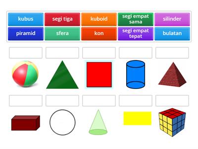 Matematik Tahun 1 - Bentuk