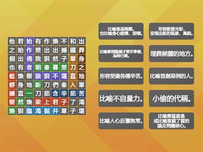 南一國小國語5下L11成語大搜查