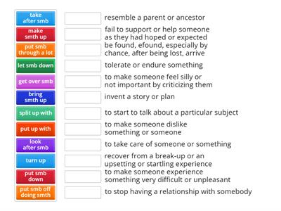 Solutions Upper-Intermediate 5E Phrasal Verbs