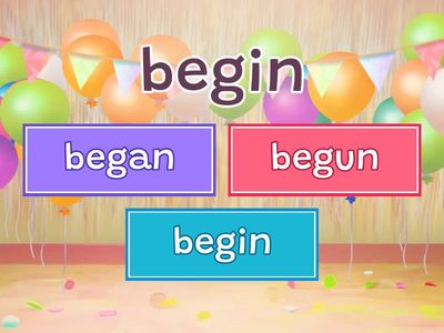 Past Tense Verbs (Final Exam Review Part 3)