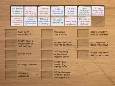 Conditionals Dominoes