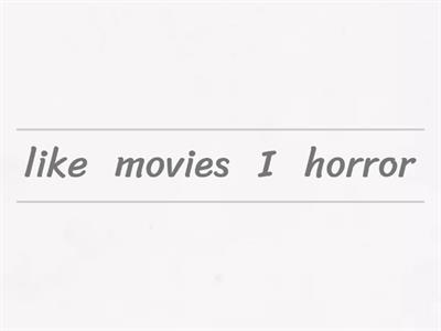 I like/ I don't like