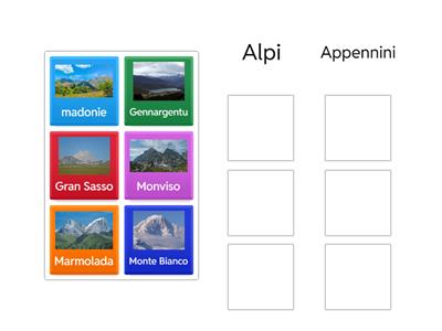 Alpi e Appennini italiani
