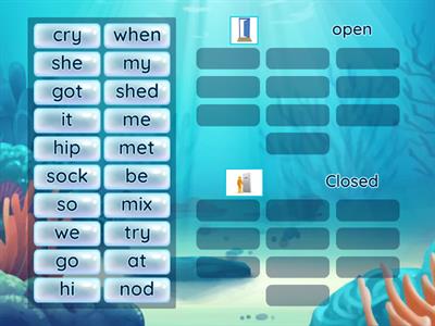 Open or Closed Syllables