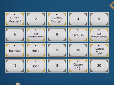 Groeten in het Duits