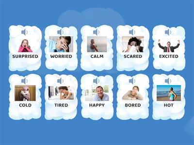 EMOTIONS VOCABULARY OU5 SU