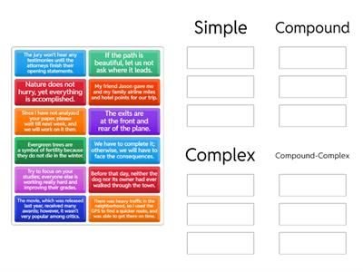 Syntax: Sentences