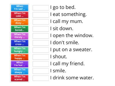 Incredible English, Unit 7, Emotions