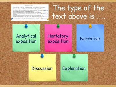 Analytical Exposition Text