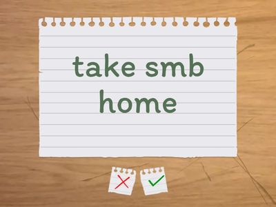 Сочетания с take 5. 