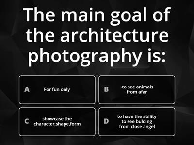 Architecture photography