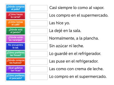 PRONOMBRES PERSONALES DE OD