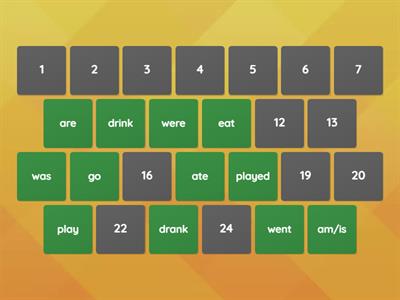 Simple Past (regular&irregular verbs)