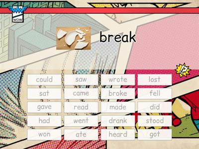 irregular verbs starlight 4
