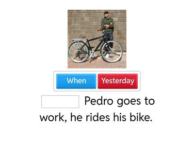 Narrative Signal Words - Cloze