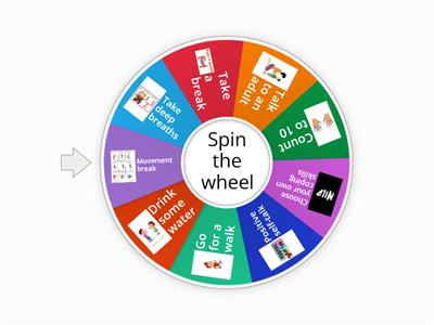 Coping Skills Spinner