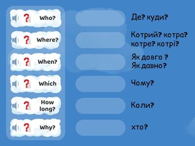 Question words, phrases