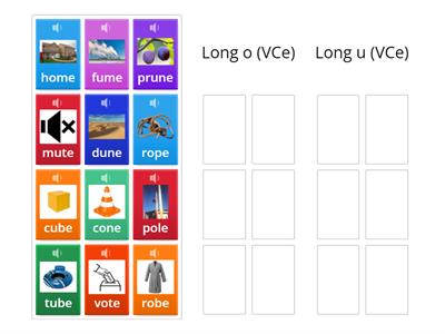 Long o, Long u (VCe)