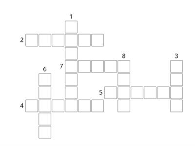 "It's a long way" LL 32 - 37 Crossword (Повторяем слова) (51)