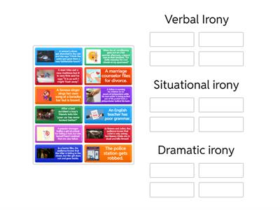 Types of Irony Sort