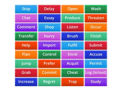 Regular verbs (-ed pronunciation)