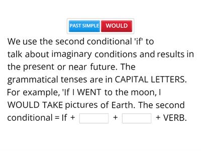 'If' - Second Conditional 