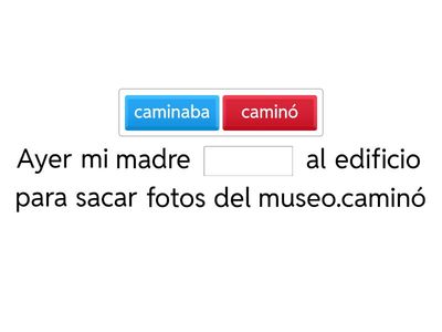 preterite / imperfect