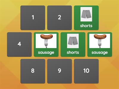 Matching Pairs - Starters 