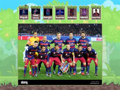 Squadra di calcio di Barcellona 