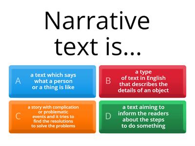 Narrative Text