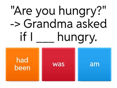  Reported speech – Questions