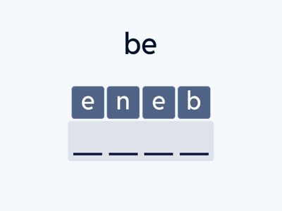 Together 6 Irregular verbs part 1 game 6