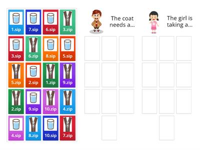 s>z minimal pairs