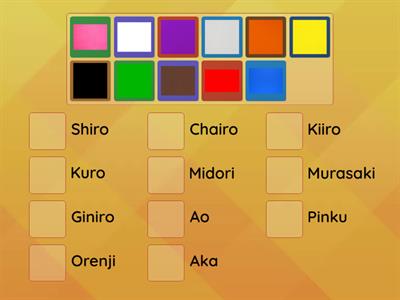 Japanese Colours