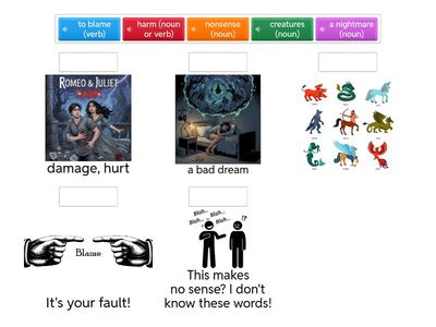 Romeo and Juliet Act 1, scene IV-V (Vocabulary)