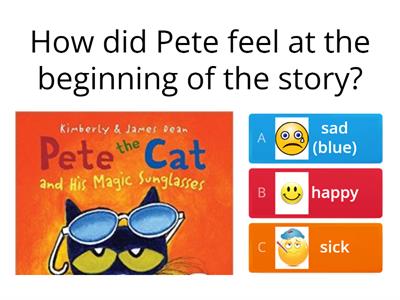 Pete the cat and his magic sunglasses