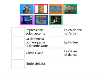 L'Impressionismo e Post-Impressionismo