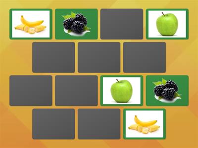 memory di frutta