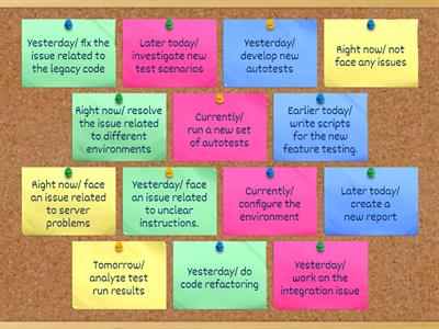 Daily Meetings Grammar