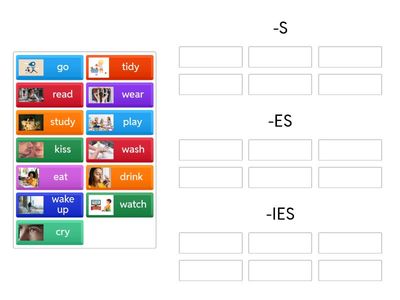 Present Simple -3 persona singolare