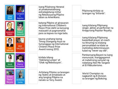 GMRC6. Gawain sa Pagkatuto (Pagtambalin)