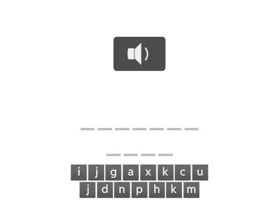 Unit 3 Lesson 1 Spelling