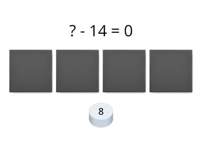 Subtraction Missing Number