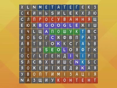 Слова SEO-світу