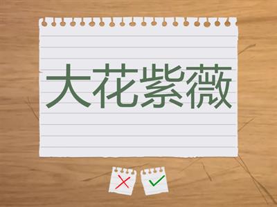 造園丙檢識別
